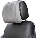 Premium Car Headrest Pillow Suede Memory Foam Neck Support for Drivers Ergonomic Auto Pillow with Slow Rebound Comfort