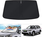 KUST Windshield Sun Shade for 2014 2015 2016 2017 2018 Subaru Forester Accessories Sunshade Foldable Sun Protector Blocks UV Rays