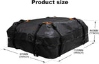 Shkalacar Car Roof Bag Rooftop top Cargo Carrier Bag, Roof Cargo Carrier 425L Universal Luggage Bag Storage Cube Bag for Travel Camping
