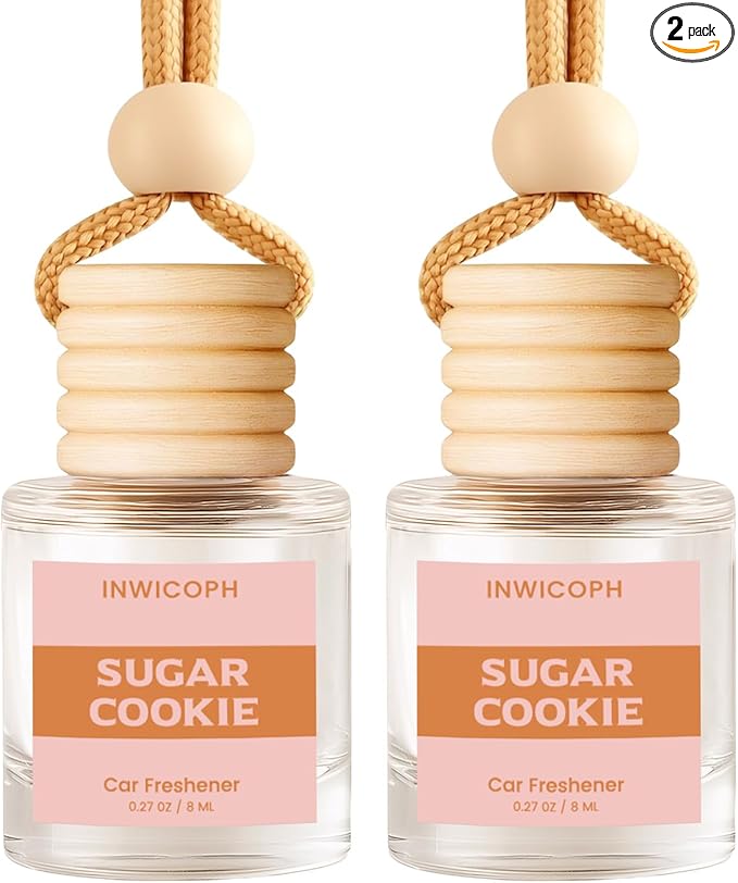 Car Air Freshener Diffuser Hanging, Sugar Cookie Fragrance Oil