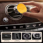 Luxury Leather Car Air Freshener Vent Clip, Premium Metal Vent Clip Design, Multi-Color for selection, Fit for Horizontal/Vertical Vents, Long Lasting for Car Interior.