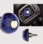 Scent Bomb Blue Eye Car Air Freshener Vent Clip – Long-Lasting Fragrance, Easy Clip-On Design for Freshness, Ideal for Cars, Trucks & SUVs – Keeps Your Vehicle Smelling Fresh (Clean Cotton, 3 Pack)