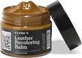 Clyde's™ Recoloring Balm | Non-Toxic Material Dye & Restorer for Furniture, Car Seats, & More | 23 Colors (Dark Mustard, 50ML)