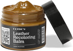 Clyde's™ Recoloring Balm | Non-Toxic Material Dye & Restorer for Furniture, Car Seats, & More | 23 Colors (Dark Mustard, 50ML)