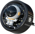 DAYUJIAN Cartoon Car Air Fresheners Astronaut Automotive Air Outlet Cute Car Diffuser Creative Glowable Car Perfume Decoration Aromatherapy Ornament Car Vent Accessories