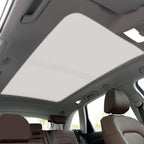 Sunshade Roof Compatible with Audi Q5 2009-2017 SUV, Foldable Glass Roof Sun Shade, UV Protection Heat Insulation Sunroof Shade with Storage Bag