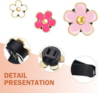 6PCS Car Air Vent Clip, Cute Daisy Air Conditioning Outlet Clip, Car Flower Air Freshener Clip, Auto Interior Decor Accessories for Women and Girls (Rose red-Pink-White, 6PCS)