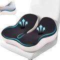 Seat Cushion,Office Chair Memory Cushion, Ergonomic Design, Relieve Sciatica and Long-Term Sitting Pain, Suitable for desks, car Seats, Games, wheelchairs