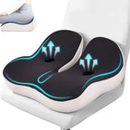 Seat Cushion,Office Chair Memory Cushion, Ergonomic Design, Relieve Sciatica and Long-Term Sitting Pain, Suitable for desks, car Seats, Games, wheelchairs