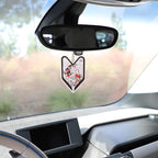 Auto Dynasty TreeFrog YLLS48 Paper Young Leaf Wakaba Hanging Air Freshener for Home Office Car In-Door, Lychee Squash Scent