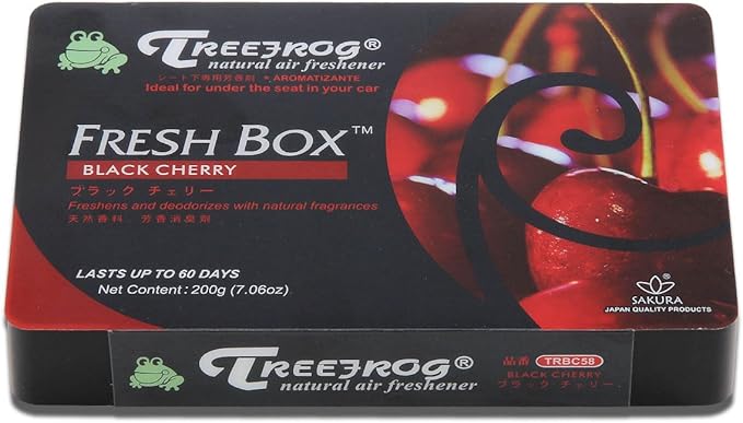 Auto Dynasty TreeFrog Xtreme Fresh Under-The-Car Natural Air Freshener, (Black Cherry Scented)