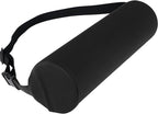 Lumbar Roll Pillows, Lumbar Support Pillow for Office Chair & Car, 15 Inch Pain Relief & Posture Correction Back Support for Office Chair, Car, Bed, Adjustable Strap & Washable Cover
