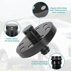 O-Ring Chassis Cleaner Flusher Kit with 360° Spinning Nozzle & Quick Coupling, Chassis Flusher, All-Round Undercarriage Cleaner, Quick and Efficient Cleaning of Wheel Arches&undercarriage
