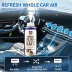 Glodway Whole Car Air Refresher,Odor Eliminator Remover Spray For Car,Cappuccino Scent Freshener With Odour Eliminator Technology,Long-Lasting,6 Ounce(Pack of 1)