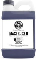 Chemical Guys CWS/1010/64 Maxi-Suds II Foaming Car Wash Soap (Works with Foam Cannons, Foam Guns or Bucket Washes) Safe for Cars, Trucks, Motorcycles, RVs & More, 64 fl. Oz (Half Gallon), Grape Scent
