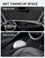 Proadsy 2026 Upgrade Front Windshield Sun Shade Foldable Sunshade Protector Custom Fit 2017-2022 Kia NIRO Accessories