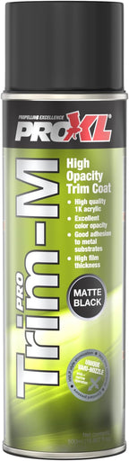 ProXL ProTrim Matt Trim Coating Aerosol - 500 ml | Restores & Renews Exterior Plastic Trim | Smooth Matt Black Finish | Fast Drying & Durable | Ideal for Bumpers, Grilles, Side Mirrors & More