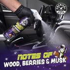 Chemical Guys Galactic Scent Air Freshener and Odor Eliminator, 16 fl oz with 3 Pack of Hanging Air Fresheners (Great for Cars, Trucks, SUVs, RVs, Home, Office, Dorm Room & More) - HOL460