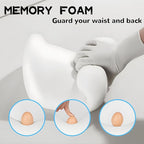 Car Headrest & Lumbar Support Cushion, Car Headrest and Lumbar Support, Ergonomic Car Seat Headrest & Lumbar Cushion, Car Head Rest and Lumbar Pillow Set for Neck Back Pain Relief (Coffee)
