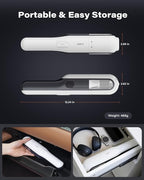 A2C Handheld Vacuum Cordless with 19000Pa Strong Suction, Mini Car Vacuum Cleaner with HEPA Filter, 2 Suction Modes, Multi-Nozzles, Portable Vacuum Cleaner for Home, Car, Office, Keyboards