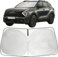 Windshield Sunshade for Kia Sportage 2023 2024 2025 2026 Custom Fit Front Window Sun Shade Cover for Sportage Foldable Sun Visor Keep Cool Block UV Heat Car Accessories