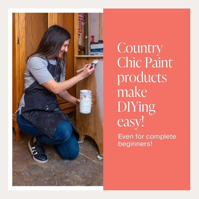 Furniture Wax - 100% Natural Sealant for Chalk Furniture Paint or Raw Wood, Light Protection, Easy To Apply, No Odor, Eco-Friendly - 7 Color Choices - Antiquing [Brown] (8 oz)