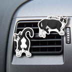 WIRESTER Fresh Scented Car Air Freshener Vent Clip, Decorative Accessories, Interior Decoration for Cars - Cow Cute, Fish, Baby Horse, Flower, Heart