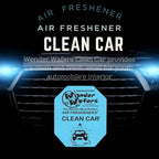 Wonder Wafers 75 count Air Fresheners Individually Wrapped, Clean Car Fragrance