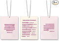 Pink Bible Car Air Freshener,Cute Religious Air Freshener Hanging 3 Pcs for Cars Closet Drawer or Books Office,Preppy Christian Car Accessories Mirror Decor for Women Friends