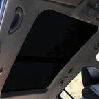 Sunshade Roof Compatible with Tiguan 2010-2017 SUV, Heat Insulation Sunroof Shade, Foldable Glass Roof Shade with Storage Bag, Black