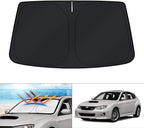 KUST Windshield Sun Shade for 2008-2013 2014 2015 Subaru Impreza WRX/WRX STI Custom Fit Sunshade Accessories Foldable Sun Visor Protector Block UV Rays