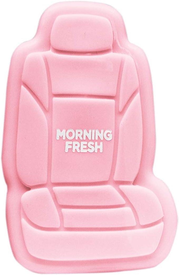 FH Group Air Freshener Vent Clips, Mini Car Seat Covers Design, (Morning Fresh Scent)
