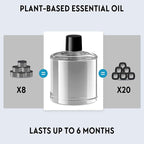 Refill for C5 Car Air Freshener Diffuser - 50ml Hilton-Scented Essential Oil (Fruity & Oriental) | Natural Plant-Based Formula | Lasts Up to 6 Months | Unisex Fragrance