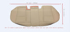 EDEALYN® 1 Pack Scalable (124-140cm) Back Seat Cover Car Seat Cover Seat Protector Rear Seat Bottom Cover Fits 90% of car - for Seat Bottom Only (Tan - Rear seat)