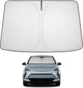 Proadsy 2026 Upgrade Front Windshield Sun Shade Foldable Sunshade Protector Custom Fit 2017-2023 Bolt EV Hatchback, Premier Hatchback (NOT for Chevy Bolt EUV) Accessories