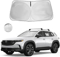 Windshield Sun Shade for Mazda CX-50 Accessories 2023 2024 2025 Window Sunshade Fit Mazda CX50 Sunshade Windshield Cover 4 Layers Front Window Shade Sun Visor Blocks UV Keep Car Cooler