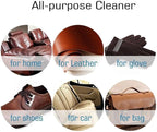 Leader Cleaning and Care Cream & Cleaning Paste for Leather Care,Automotive Interior Leather Cleaning Cream,Car Leather Conditioner Oil Paste,Leather Repair Kit for Car,Furniture,Cleaning Care Balm