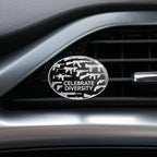 Guns Weapons Rifles Celebrate Diversity Second 2nd Amendment Car Air Freshener Vent Clip