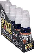 Scent Bomb Air Freshener Spray, Long-Lasting Odor Eliminator - Effective Deodorizer for Home & Car, Fresh Room Spray for Kitchen, Bathroom & Smell Neutralizer - 1 oz Pack of 4, Mango Tropical Scent