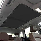 Sunshade Roof Compatible with Audi Q5 2009-2017 SUV, Heat Insulation Sunroof Shade, Foldable Glass Roof Shade with Storage Bag, Black