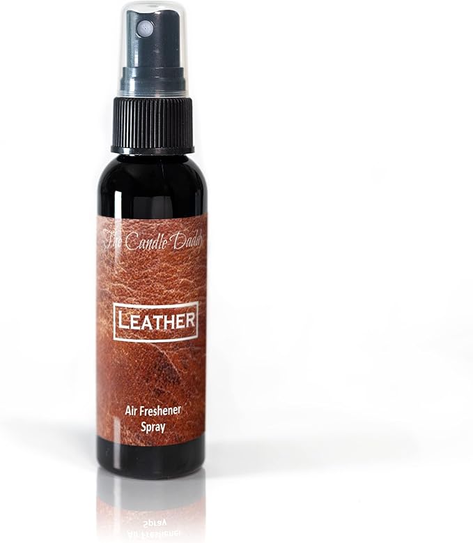 3 Pack - Leather Spray - Leather Scented - Room/car Air Freshener Spray – (3) 2 Ounce Spray Bottles