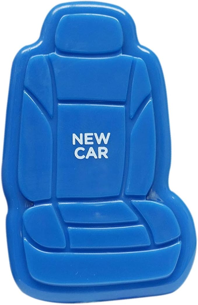 FH Group Air Freshener Vent Clips, Mini Car Seat Covers Design, (New Car Scent)-2PK