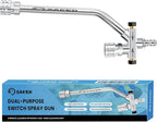 Saker Foam Cannon Dual Connector Accessory, Dual-Purpose Switch Spray Gun,Foam Cannon for Pressure Washer for Car Washing and Cleaning
