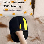 Cat Hair Remover Furniture,Electrostatic Pure Path Pet Dog Hair Remover Glove for Dogs Cats,Reusable & Washable Yomi Pet Hair Removal Gloves for Furniture Clothes, Couch, Carpet, Car Seat, Bed
