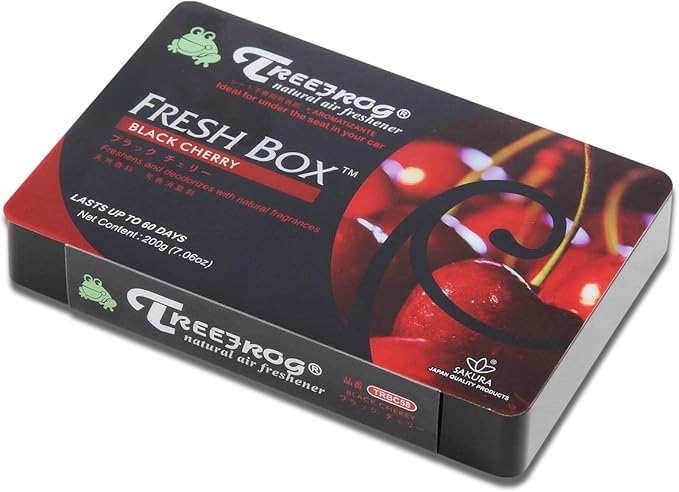 Auto Dynasty TreeFrog Xtreme Fresh Under-The-Car Natural Air Freshener, (Black Cherry Scented)