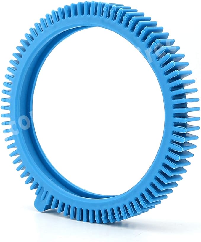 2 Pack 896584000-143 Blue Front Tire Kit with Super Hump – Compatible with Hayward Poolvergnuegen 2X & 4X Pool Cleaners, Phoenix Series – Durable Front Wheel Replacement for Smooth Pool Cleaning
