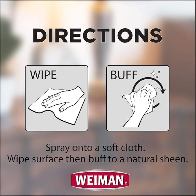 Weiman Leather Cleaner and Conditioner, 12 Fluid Ounce