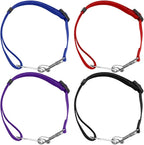 YuCool Dog Seat Belt,4 Piece Set Dog Car Adjustable Seatbelts for Vehicle Nylon Pet Safety Heavy Duty & Elastic Car Harness for Dogs