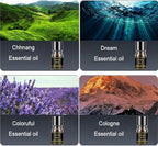 Helicopter Solar Car Air Freshener Refill Set, Solar Essential Oil Refill Perfume Oil for Car Air Fresheners(4 Packs)