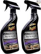 Meguiar's G16216 Ultimate Interior Detailer, Protects Interior Surfaces from Dirt and Grime, Leaves Your Surfaces Protected from UV Rays and Giving It a Lasting FinishSpray Bottle, 15.2 Oz (Pack of 2)